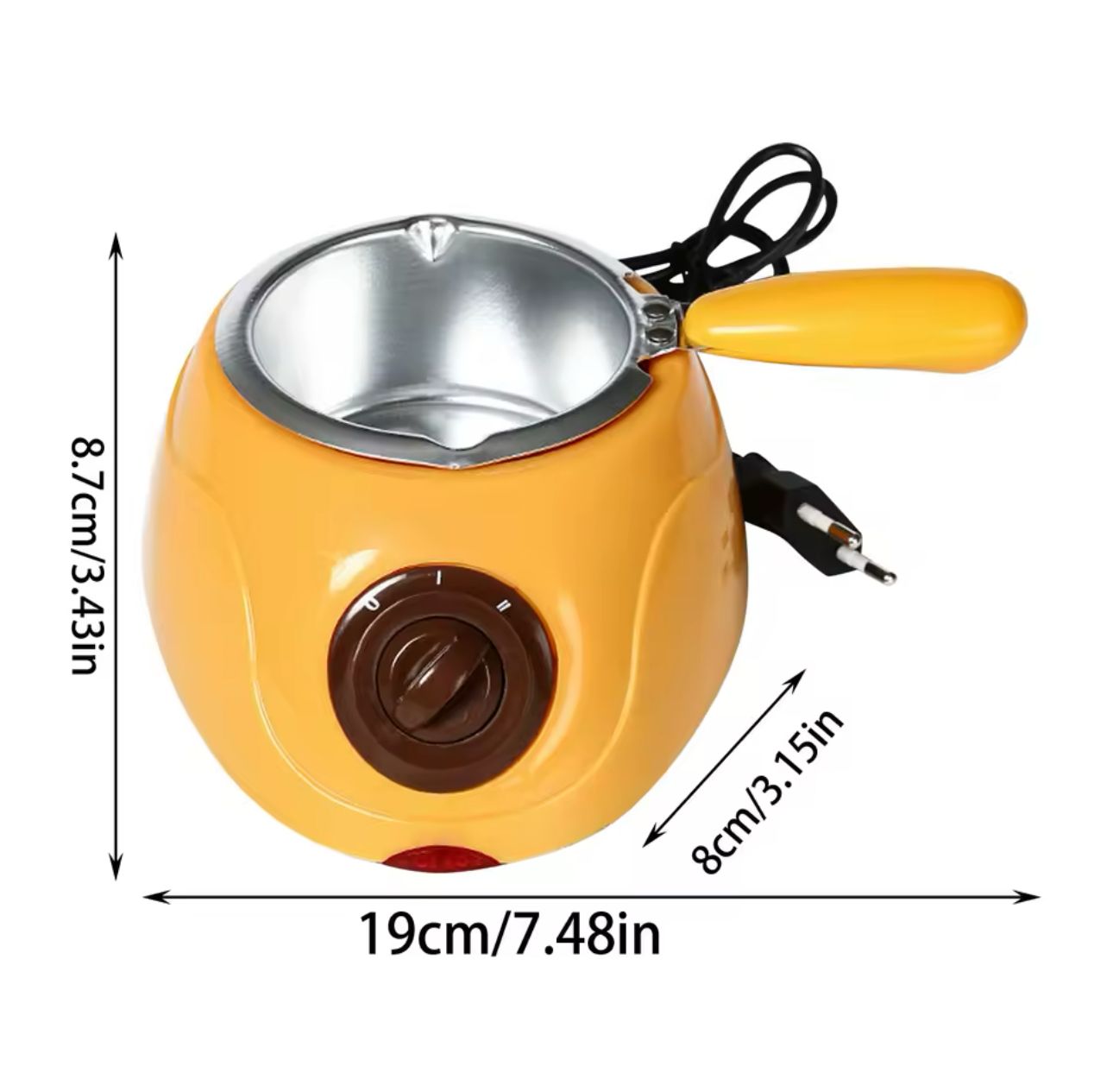 Miniatura 4 de OLLA PARA DERRETIR CHOCOLATE FONDUE ELEC